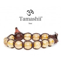 Tamashii - Gesegnetes Natursteinarmband aus Tibet - CITRIN