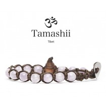 Tamashii - Gesegnetes Natursteinarmband aus Tibet - KUNZITE 6mm