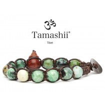 Tamashii - Gesegnetes Natursteinarmband aus Tibet - Phosphours Aluminium - PHOSPHOR