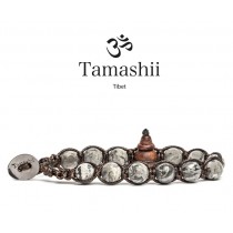 Tamashii - Gesegnetes Natursteinarmband aus Tibet - PICASSO JASPIS