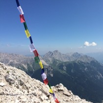 TIBETISCHE GEBETSFAHNE - Mittel - 5.75m