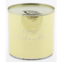Wondercandle - Cancake - Kuchen in der Dose - FROHE WEIHNACHTEN - Schwarzwälder Kirschkuchen