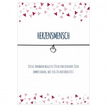 Das Glücksband / Wunscharmband - HERZENSMENSCH