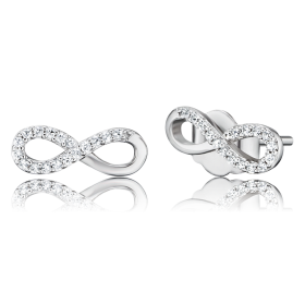 Engelsrufer - Ohrstecker - INFINITY - Unendlichkeit
