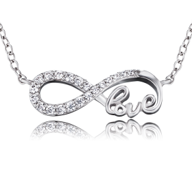 Engelsrufer - Anhänger mit Kette - INFINITY - Unendlichkeit