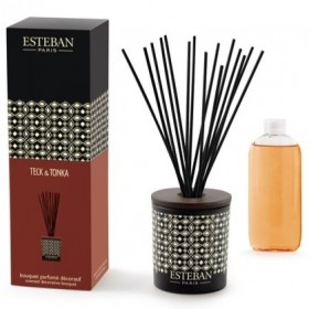 Esteban Paris Raumduft - PARFUMIERTES DEKORATIVES BUKETT - TECK und TONKA