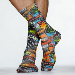 Wigglesteps - bunte SOCKEN für HERREN - Start Drive