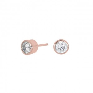 Nordahl Jewellery - Joanli Nor - Rosévergoldete Ohrstecker 5mm HANNANOR