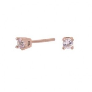 Nordahl Jewellery - Joanli Nor - Rosévergoldete Ohrstecker 3mm HELENNOR Rosé