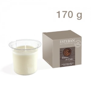 z DUFTKERZE - ÈBÉNE ET CUIR - Nachfüllung - Esteban Parfums - 170g