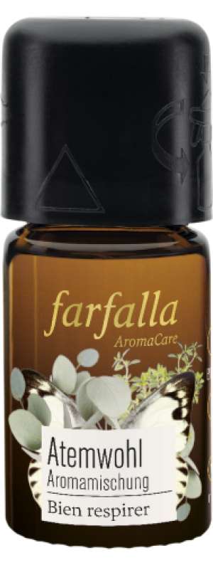 Ätherische Öle von Farfalla - Mischungen - Atemwege - ATEMWOHL