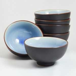 Zubehör - Cha Wan - Teeschale - Teetasse - Porzellan - Blau