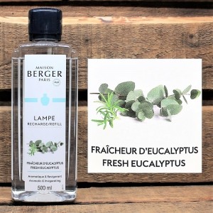 Maison Lampe Berger - Nachfüllduft - Raumparfum - Fraicheur D´Eucalyptus - FRESH EUCALYPTUS