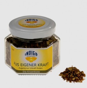 Räuchern, Räucherwerk Indigo - AUS EIGENER KRAFT