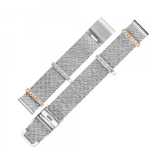 Julie Julsen - Charming Uhren Mesh Band Silber Rosé