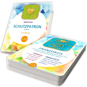 Ingrid Auer - Energetisiertes Kartenset "Schutzpatron-Symbole" mit Guidebook