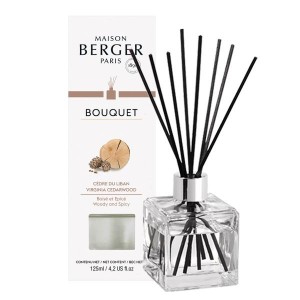 Maison Berger - Duftbouquet Cube - CÉDRE DU LIBAN - VIRGINIA CEDARWOOD