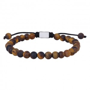 Nordahl Andersen - SON OF NOA - Herren ARMBAND - Gelbes Tigerauge 