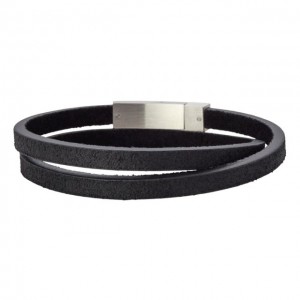 Nordahl Andersen - SON OF NOA - Herren ARMBAND - Kalbsleder Schwarz - 19cm