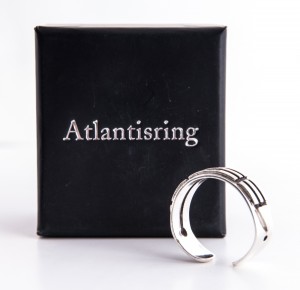 Schmuck - ATLANTISRING - offen - Silber