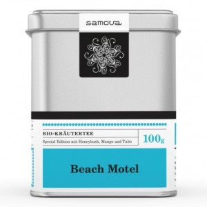 Samova Tee - BEACH PARTY - Bio-Kräutertee Special Edition mit Honeybush, Mango und Tulsi
