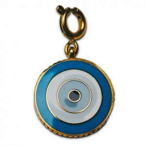 Street Glücksbringer Schmuck - Charm Gold Nazar Auge